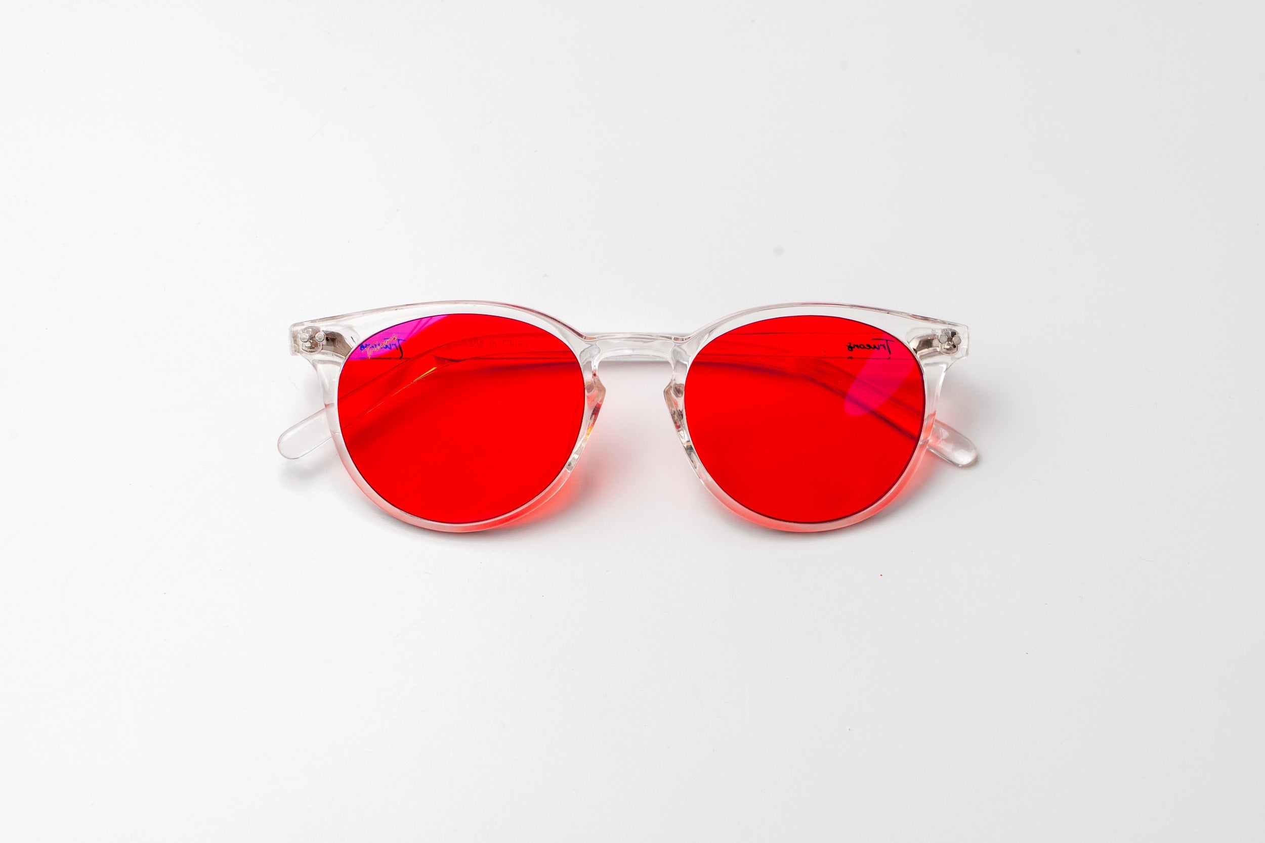 Night Blue Light Glasses - Red Lens