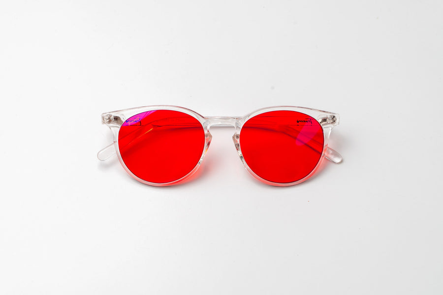 Night Blue Light Glasses - Red Lens